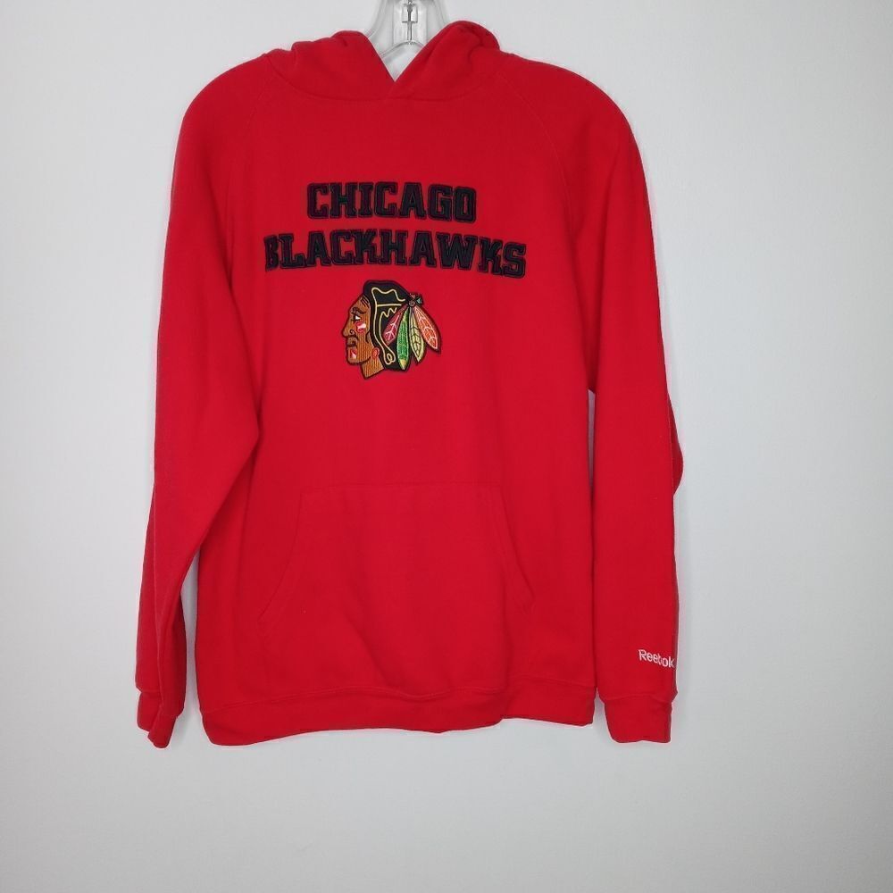 Chicago Blackhawks red hoodie size medium